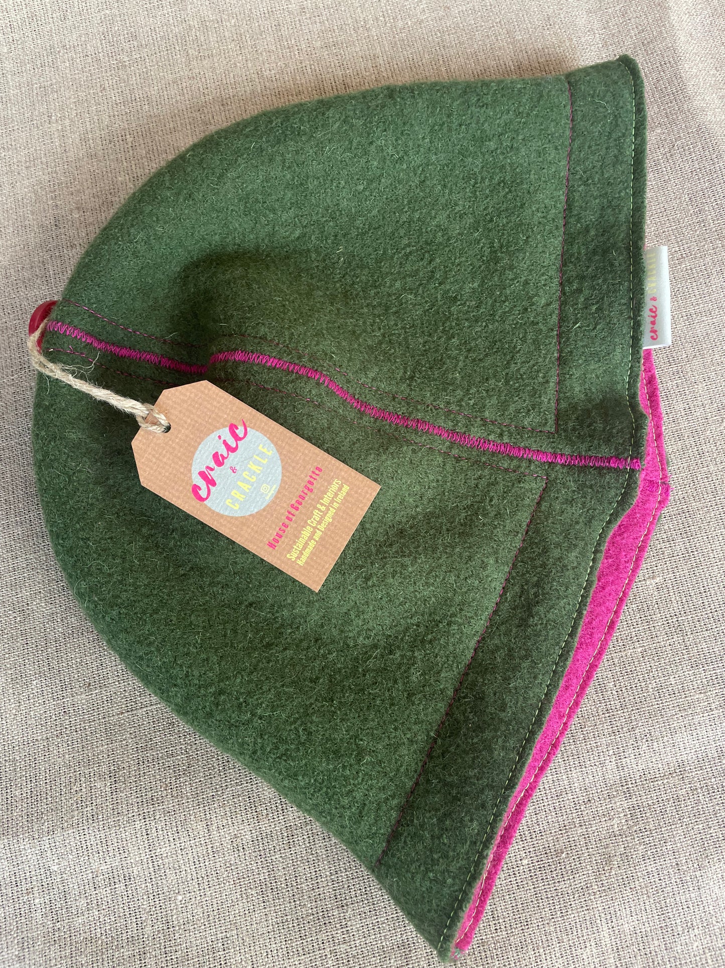 Handcrafted Sauna Hat Ireland