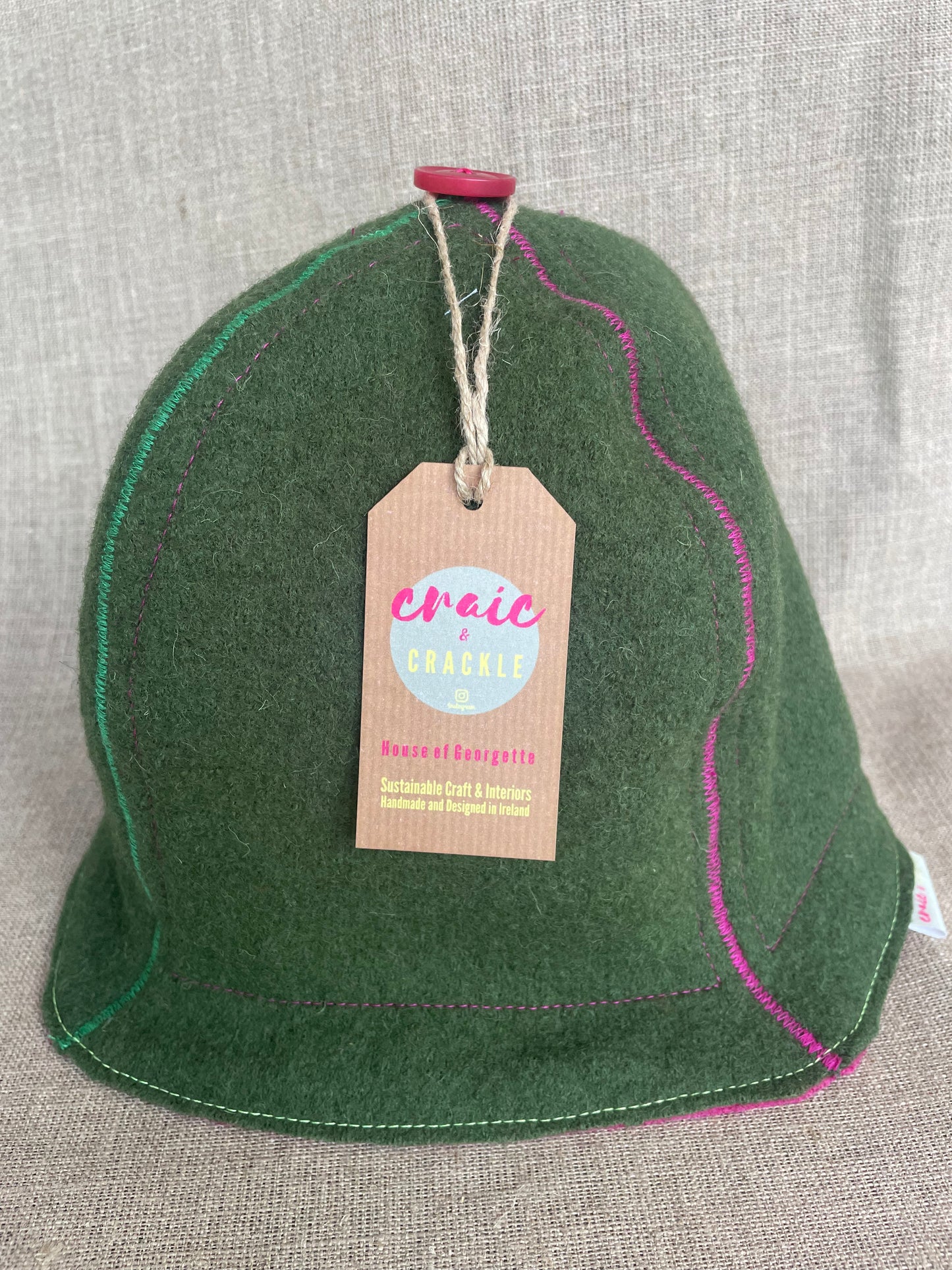 Handcrafted Sauna Hat Ireland